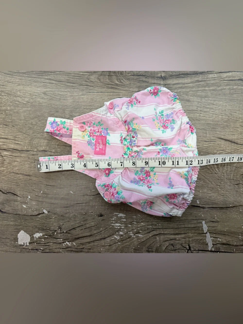 Vintage‎ Oshkosh B’gosh Floral bubble romper size 3-6 months